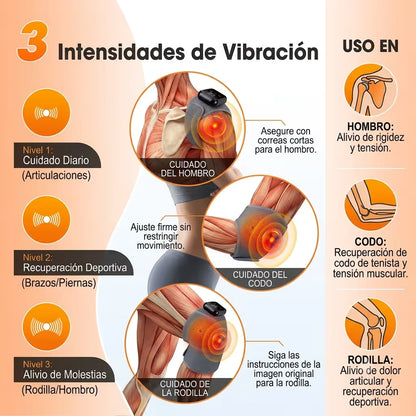 Rodillera de Masaje 3 en 1 con Calor